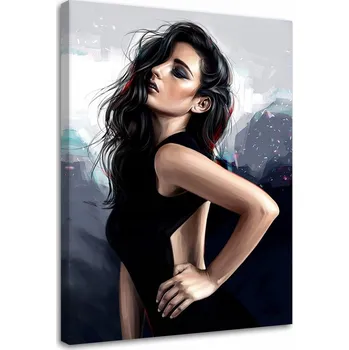 Obraz Obraz na plátně, Vincent Vega - portrét, 80x120 cm