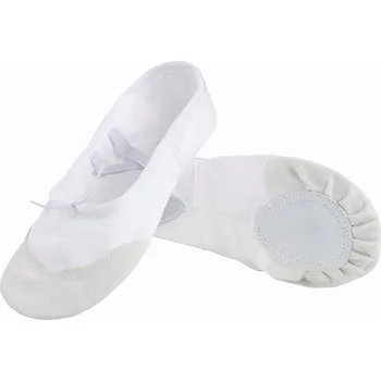 Dívčí baleríny Get spart Dětské baletní piškoty bílé, velikost 28