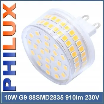 Žárovka LED žárovka G9 230V 10W 910lm teplá bílá s kroužkem