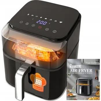 fritéza Horkovzdušná fritéza s průhledným okénkem Taylor Swoden 1800 W 6,5 l