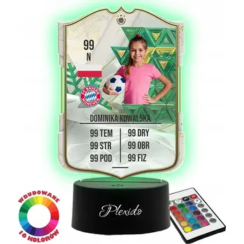 Lampička Plexido vícebarevná Noční lampa