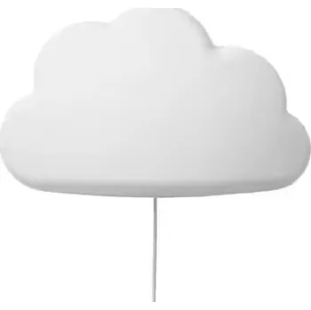 Nástěnné svítidlo IKEA UPPLYST LED nástěnné svítidlo mrak bílá