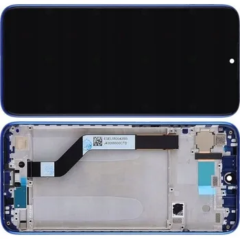 XIAOMI REDMI NOTE 7 LCD displej + RÁMEČEK MODRÝ