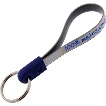 PŘÍVĚSEK NA KLÍČE NA KLÍČENĚ NA PÁSKU - 100% MUŽ