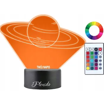 Lampička Plexido vícebarevná Noční lampa