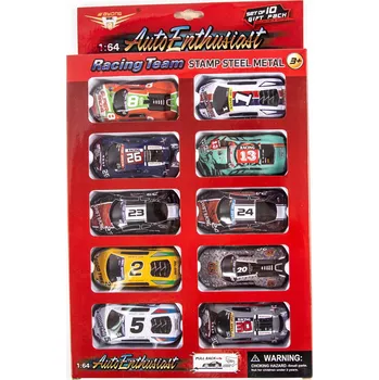 autíčko AUTÍČKA KOVOVÉ AUTÍČKA AUTA SADA 10 KS
