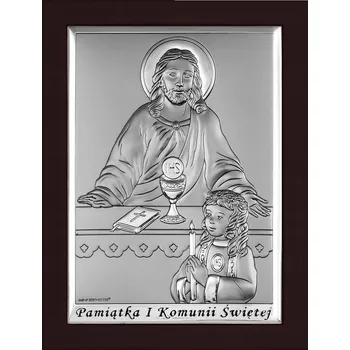 Obraz Obrázek k prvnímu svatému přijímání, památka na první přijímání pro chlapce, 11x15 cm