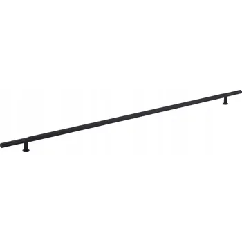 Nábytkové kování Nábytková úchytka HVYT černá matná 800 mm