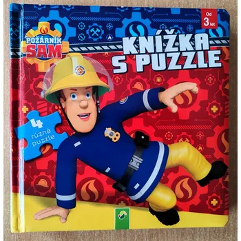 Puzzle Požárník SAM, knížka s puzzle, 2020.
