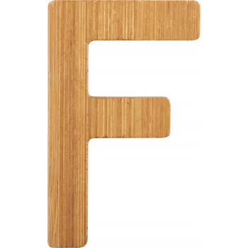 Vrták Bambusová abeceda - písmeno "F" 1 ks /