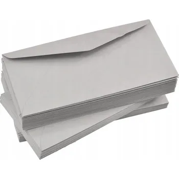 Obálka Barevné obálky šedé 120 g/m2 DL 10 ks č. 87