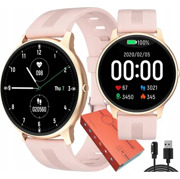 Hodinky DÁMSKÉ HODINKY CHYTRÉ HODINKY KROKOMĚR MĚŘENÍ TEPU SMS vícebarevná