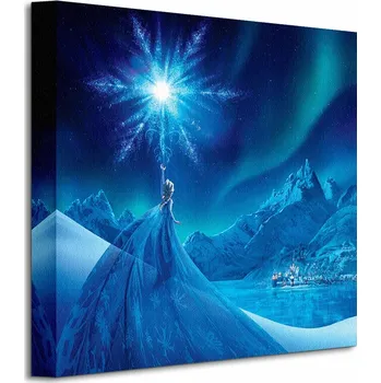 Obraz Filmová, Pohádková, Frozen, Ledové království 30 x 30 cm