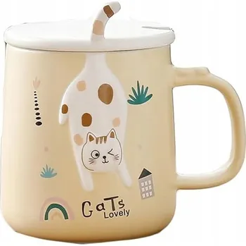 Keramický hrnek 500 ml Kočka