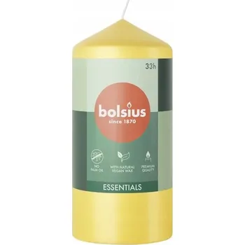 Svíčka Dekorativní parafinová svíčka Bez vůně Bolsius 1 ks