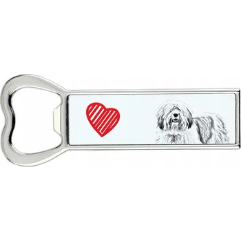 Otvírák Polský nížinný ovčák, otvírák na láhve se psem, s vaší fotografií