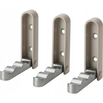 Věšák IKEA KLYKET Skládací háček věšák 3 ks hliník