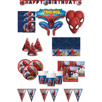 Balónek Sada Spiderman Avenger, Oficiální Licence, Mega XXL