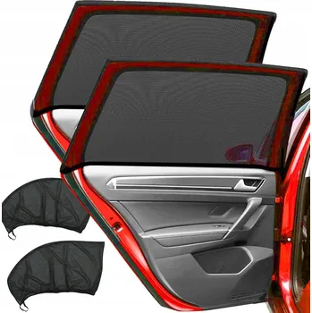 Stínítko do auta 2X SLUNEČNÍ CLONA DO AUTA NA ZADNÍ OKNO, PROTI UV ZÁŘENÍ