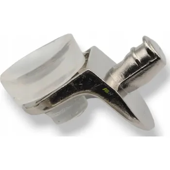 police Podpěrka skleněné police fi 5 úhlová s přísavkou, držáky pro sklo