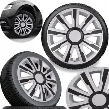 Poklice na kolo Poklice Leoplast 15" černá