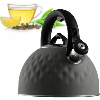 Varná konvice Tradiční ocelová Konvice Kadax 2,5 l šedá