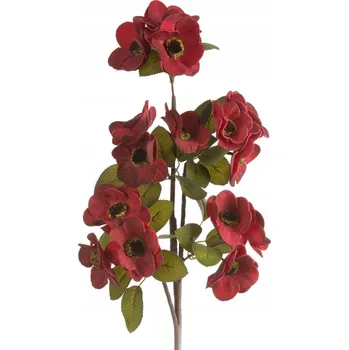 umělá květina Umělá květina dekorativní červená 70 cm Eurofirany