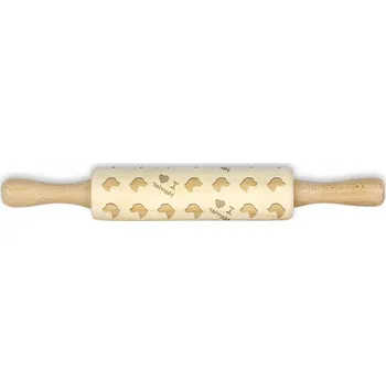 Váleček na těsto Harrier - malý váleček se vzorem psa, váleček na těsto pro děti, dekorování