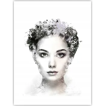 Obraz Obraz plakát do obýváku ložnice 30x40 žena plakáty na zeď bez rámu