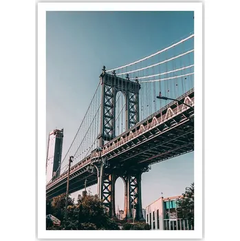 Obraz Plakát na zeď bez rámu 70x100 newyorský obraz plakáty do obývacího pokoje ložnice