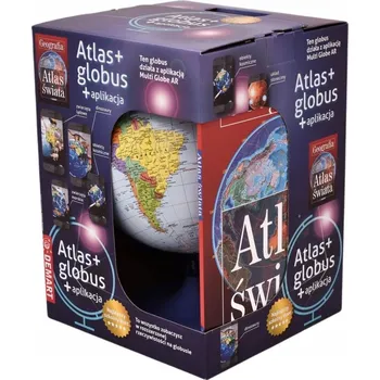 Globus interaktywny + atlas Kolektiv autorů