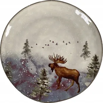 Talíř Mělký jídelní talíř Skandi 28 cm