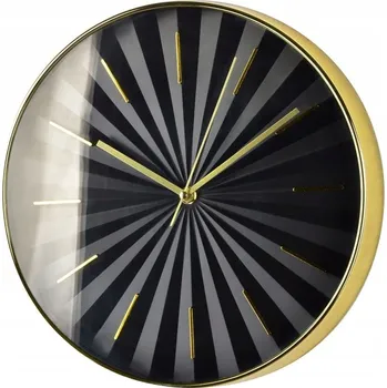 Hodiny Nástěnné hodiny moderní 30 cm zlaté