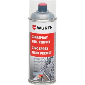 Barva ve spreji Zinkový sprej Wurth Perfect 400 ml