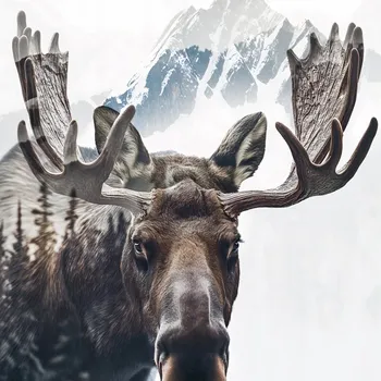 Plakát Plakát Los Duch Lesa bez rámu 40 x 40 cm