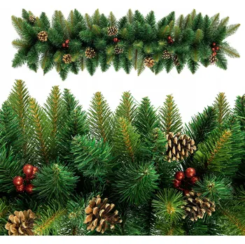 Vánoční dekorace Řetězy na vánoční stromek 100 cm 1 ks