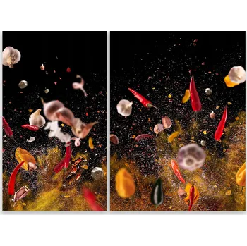 Kuchyňské prkénko Skleněná Ochranná Deska a Krájecí Prkénko | Indukce, Sporák ds-0109