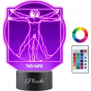 Lampička Plexido vícebarevná Noční lampa