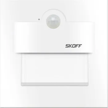 Nástěnné svítidlo Schodišťové svítidlo SKOFF 1 W s integrovaným LED zdrojem 1,8 cm stříbrné