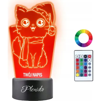 Lampička Plexido vícebarevná Noční lampa