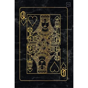 Obraz Cedule The Queen Card