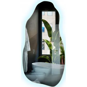 Zrcadlo Dekorativní LED Zrcadlo 50x100 s možností montáže vertikálně i horizontálně