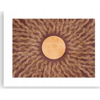 Obraz Obraz plakát do obýváku ložnice 40x30 slunce foto na zeď bez rámu