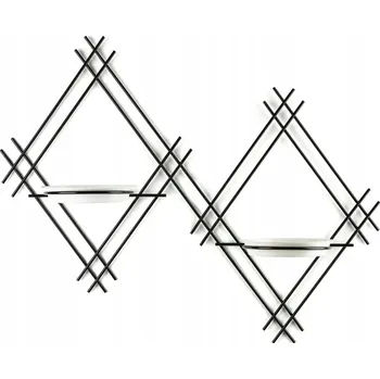 Obraz Držák Na Květináč Dekoracja Domu 41 cm, kov