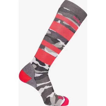 Dámské ponožky SALOMON PONOŽKY QST BLANK VLNA LYŽAŘSKÉ RŮŽOVÉ DÁMSKÉ ZIMNÍ TEPLÉ M 39-41