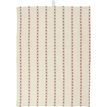 Utěrka Kuchyňská utěrka Marie s červenými srdíčky IB Laursen