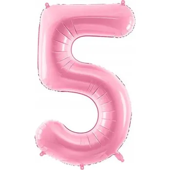 Balónek Fóliové balónky růžové zlato číslo 50, 100 cm