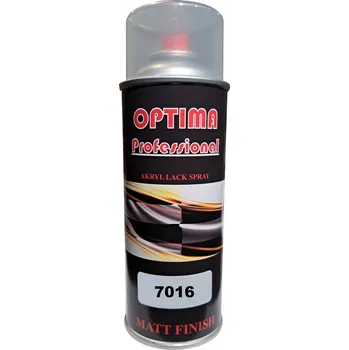Barva ve spreji RAL 7016 AKRYL MATNÝ LAK VE SPREJI 400ML OPTIMA