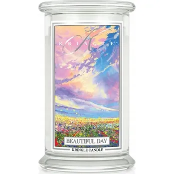 Svíčka Tradiční sójová svíčka Beautiful Day Kringle Candle 1 ks
