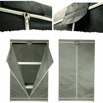 Obraz Ochranný obal na regál 106x30x30 cm, šedý, odolný